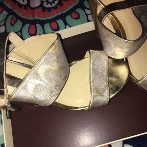 Coach Wedge Sandals